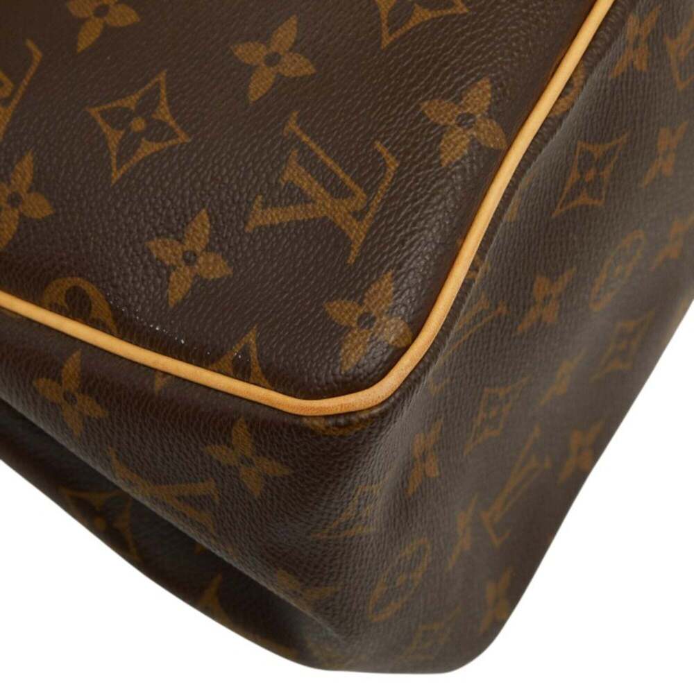 LOUIS VUITTON Brown Monogram Leather Tote Bag - Picture 7 of 12